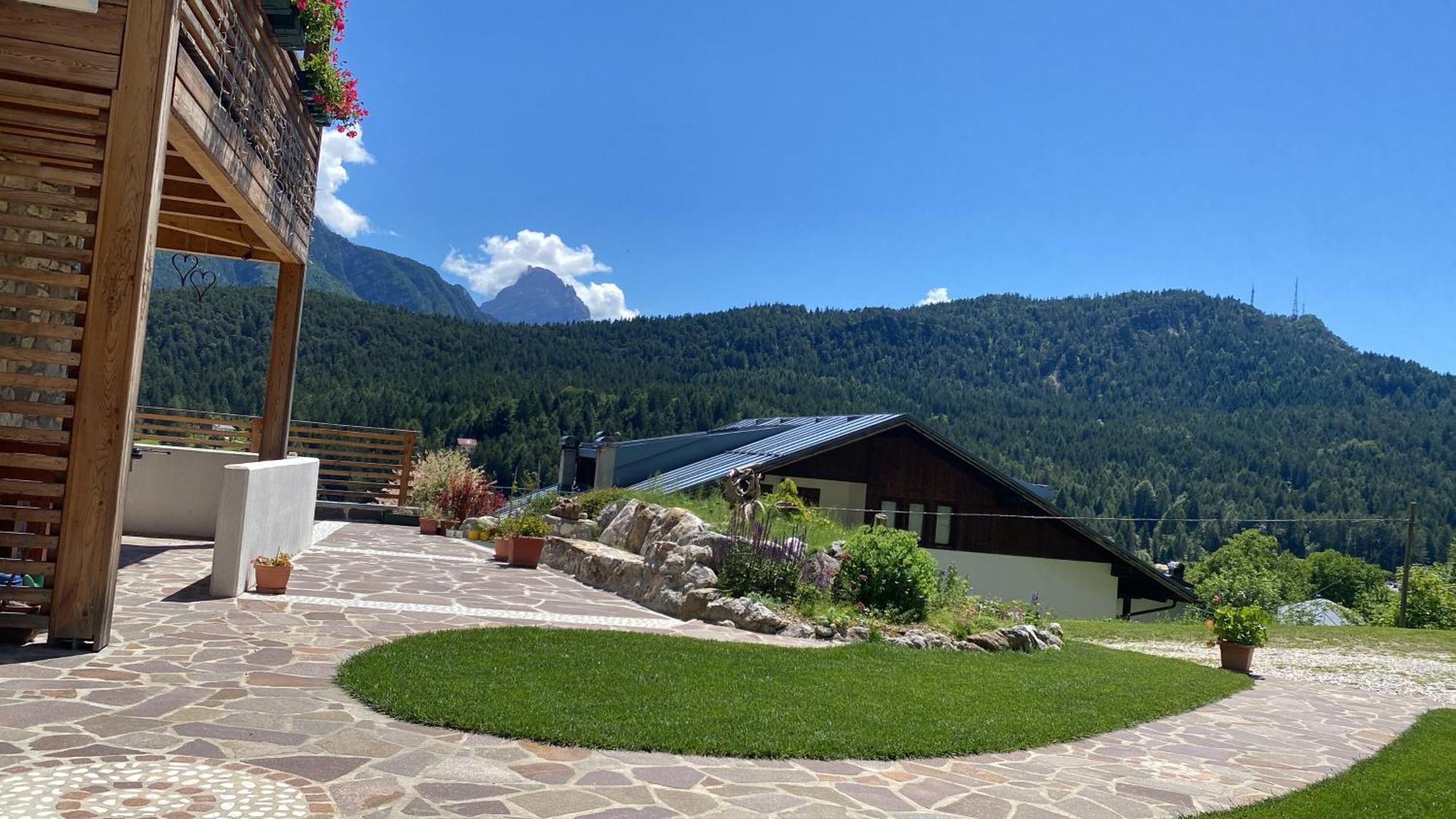 Ferienwohnung Reggia Al Sole Pieve di Cadore Exterior foto